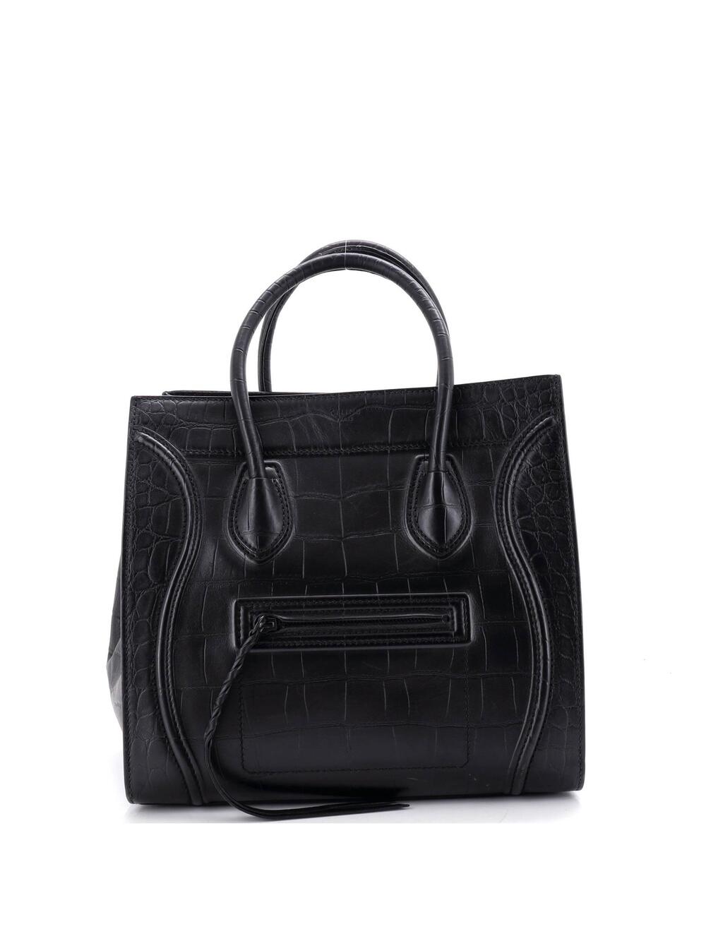 Celine Phantom Bag Crocodile Embossed #285201C18B